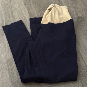 Motherhood maternity navy dress pants